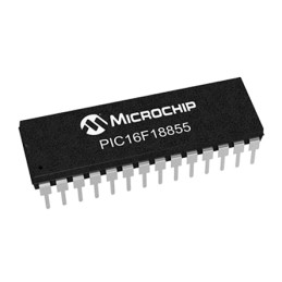 5 pcs - Microchip PIC16F18855-I/SP, 8bit PIC Microcontroller, PIC16LF, 32MHz, 14 kB Flash, 28-Pin SPDIP