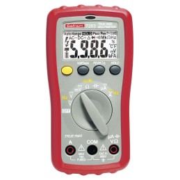1 pcs - Sefram 7203 Handheld Digital Multimeter, True RMS, 10A ac Max, 10A dc Max, 600V ac Max