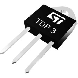 2 pcs - STMicroelectronics Through Hole, 3-pin, TRIAC, 700V