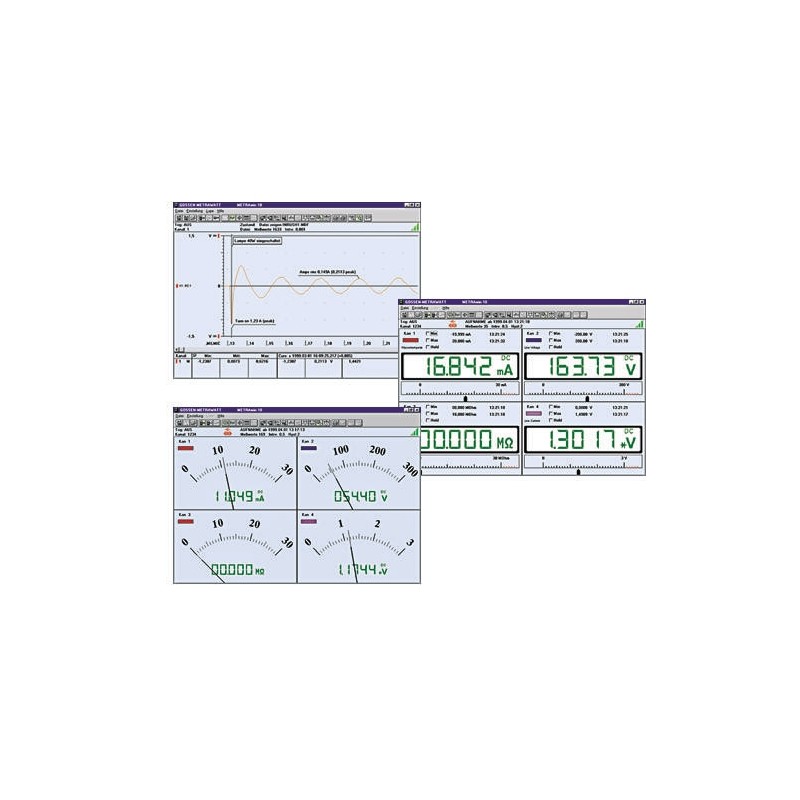 1 pcs - Gossen Metrawatt METRAwin 10 Multimeter Software for Use with Metrahit Multimeter, No