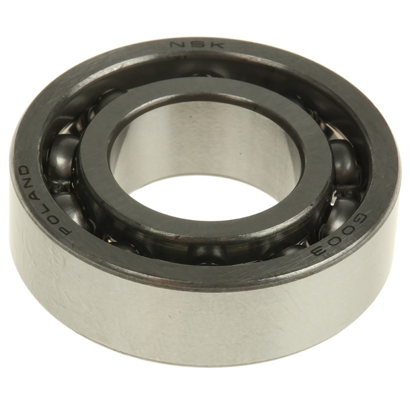 1 pcs - NSK 6003 Single Row Deep Groove Ball Bearing- Open Type 17mm I.D, 35mm O.D