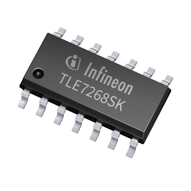 2 pcs - Infineon TLE7268SKXUMA1, LIN Transceiver LIN 2.0, SAE J2602