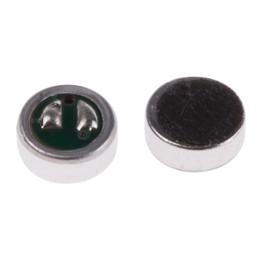 2 pcs - RS PRO Noise Cancelling, Surface Mount 4mm Microphone Condenser -46dB