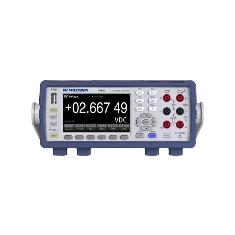 1 pcs - BK Precision 5493CGPIB Bench Digital Multimeter, True RMS, 10A ac Max, 10A dc Max, 750V ac Max