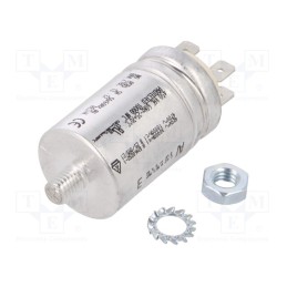1 pcs x KEMET - C878BF34300AA4J - Capacitor: motors, run, 3uF, 470V, Ø30x48mm, -25÷85°C, ±5%, 10000h