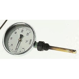1 pcs - Jumo Immersion Dial Thermometer -50 - +50 °C, 608002/0110-357-841-10-104-26-26-100/430