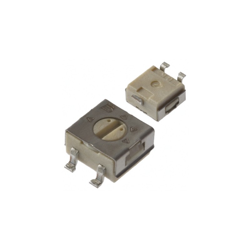 10 pcs - 10kΩ, SMD Trimmer Potentiometer 0.25W Top Adjust Bourns, 3314