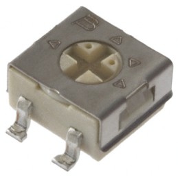 10 pcs - 10kΩ, SMD Trimmer Potentiometer 0.25W Top Adjust Bourns, 3314