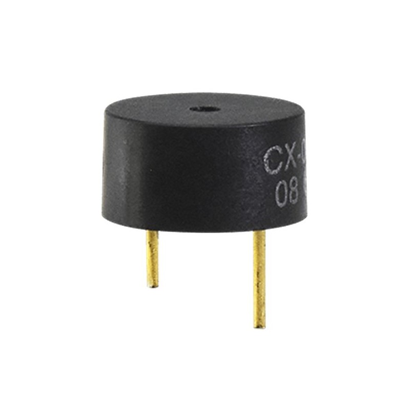 2 pcs - CUI Devices 80dB Through Hole Internal Magnetic Buzzer, 4V dc Min, 7V dc Max