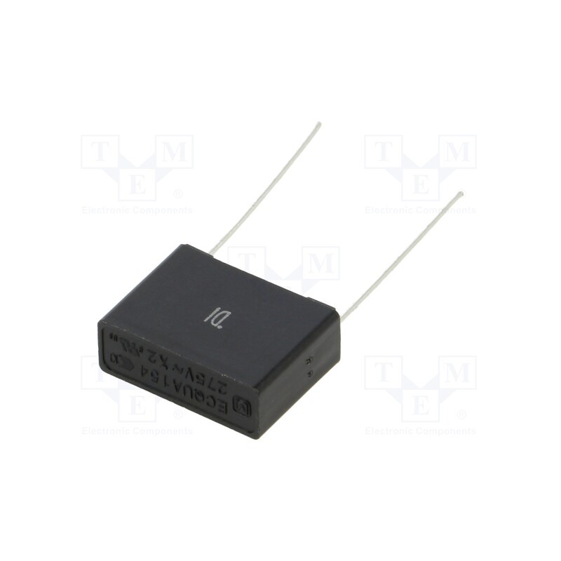 1 pcs x PANASONIC - ECQUAAF154M - Capacitor: polypropylene, ECQUA, 0.15uF, 17.5x13x6mm, THT, ±20%