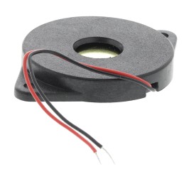 2 pcs - RS PRO 90dB Panel Mount Square Wave External Piezo Buzzer, 34 x 24 x 4mm, 1V Min, 30V Max