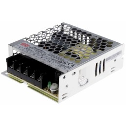 1 pcs - MEAN WELL Switching Power Supply, LRS-50-5, 5V dc, 10A, 50W, 1 Output, 85 - 264V ac Input Voltage