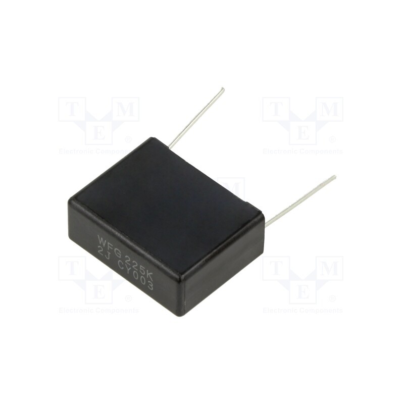 1 pcs x PANASONIC - ECWFG2J225K - Capacitor: polypropylene, ECWFG, 2.2uF, 12x25x31.5mm, ±10%, 27.5mm