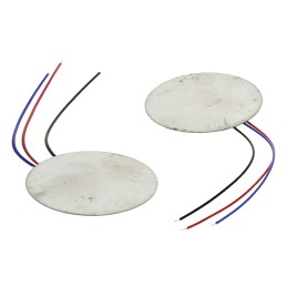 2 pcs - RS PRO SMD Diaphragm External Piezo Buzzer, 35 (Dia.) x 0.53mm, 1V ac Min, 30V ac Max