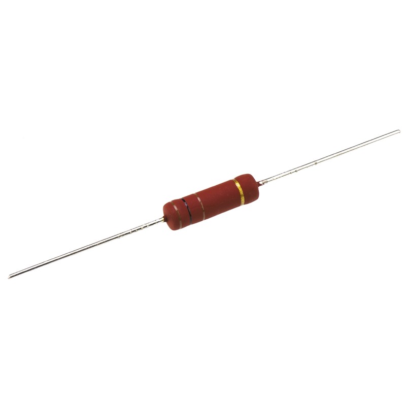 100 pcs - Vishay 100Ω Metal Film Resistor 3W ±5% PR03000201000JAC00