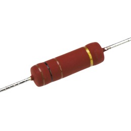 100 pcs - Vishay 100Ω Metal Film Resistor 3W ±5% PR03000201000JAC00