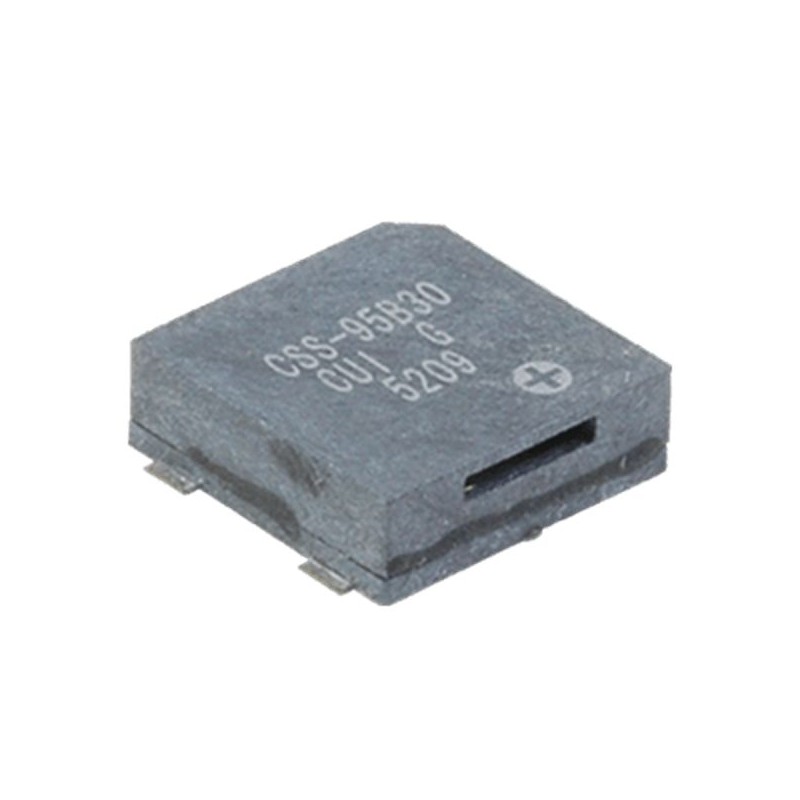 2 pcs - CUI Devices 80dB SMD External Magnetic Buzzer, 4V dc Min, 7V dc Max