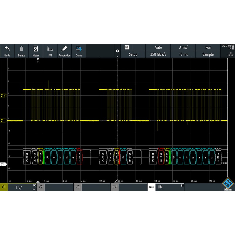 1 pcs - Rohde & Schwarz Oscilloscope Software for Use with RTB2000 Digital Oscilloscope