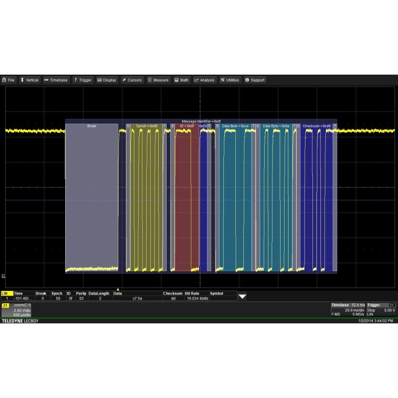 1 pcs - Teledyne LeCroy Oscilloscope Software for Use with WaveSurfer 3000 series Oscilloscopes