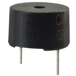 2 pcs - CUI Devices 90dB Through Hole Internal Magnetic Buzzer, 3V Min, 7V Max