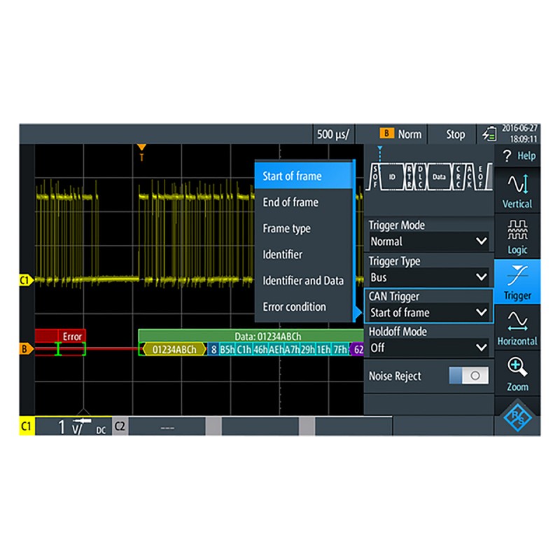 1 pcs - Rohde & Schwarz Oscilloscope Software for Use with RTH Handheld Digital Oscilloscope