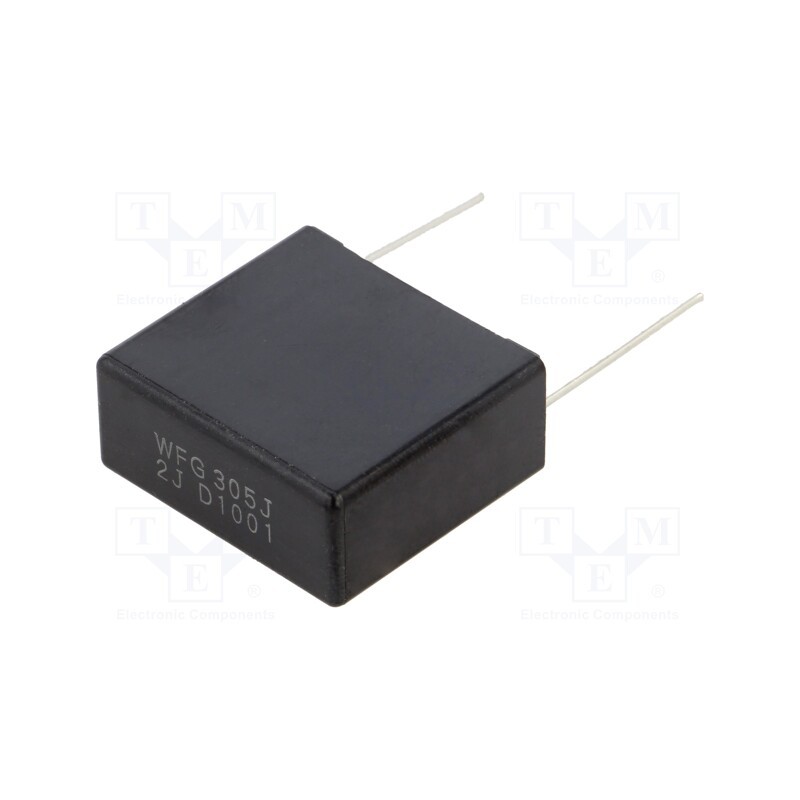 1 pcs x PANASONIC - ECWFG2J305J - Capacitor: polypropylene, ECWFG, 3uF, 31.5x28.5x13.5mm, THT, ±5%