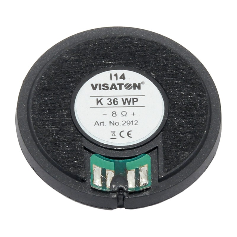 48 pcs - Visaton 8Ω 1W Miniature Speaker 36mm Dia. , 36 (Dia.) x 6mm