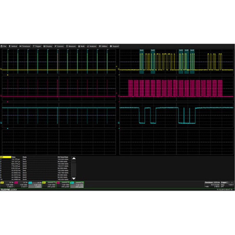 1 pcs - Teledyne LeCroy SPI Bus Trigger & Decode Oscilloscope Software for Use with HDO4000 Series