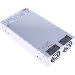 1 pcs - RS PRO Switching Power Supply, 48V dc, 13.6A, 588W, 1 Output, 90 - 264V ac Input Voltage