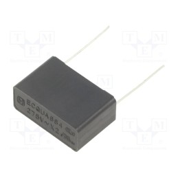 1 pcs x PANASONIC - ECQUAAF684K - Capacitor: polypropylene, ECQUA, 0.68uF, 26x17x10mm, THT, ±10%