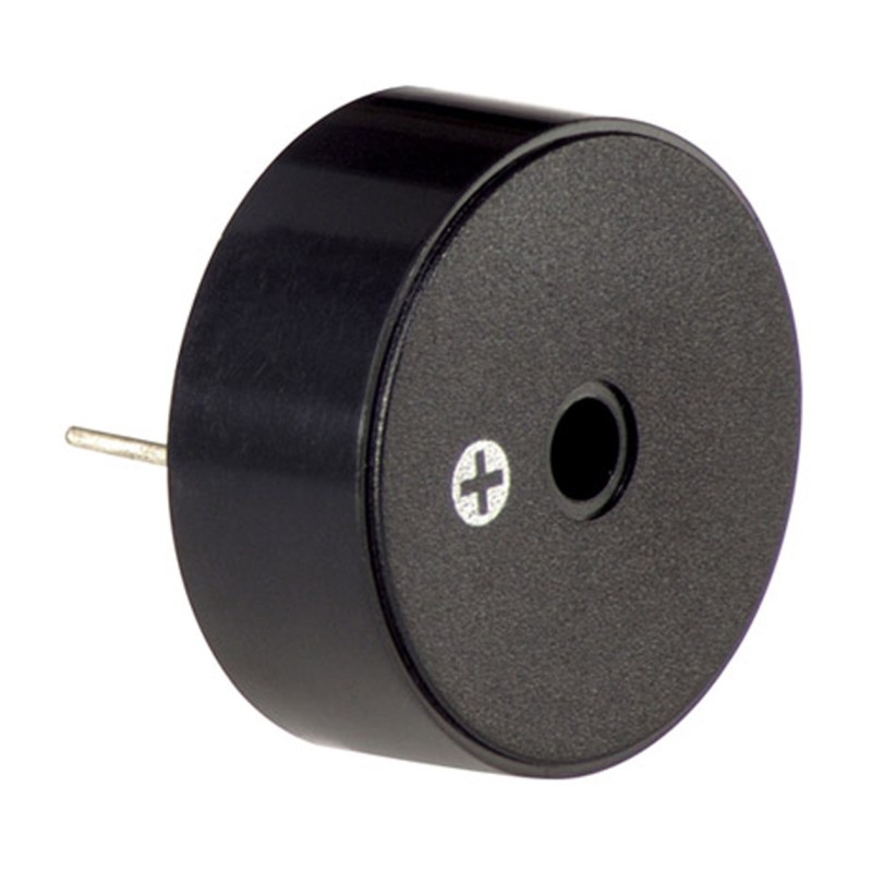 5 pcs - RS PRO 95dB Through Hole Continuous Internal Piezo Buzzer, 23.5 (Dia.) x 9.5mm, 3V dc Min, 20V dc Max