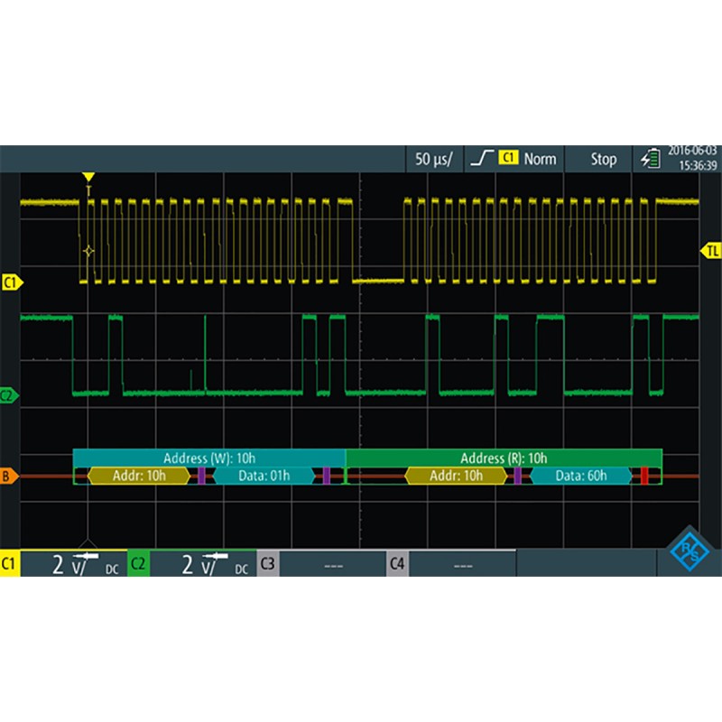 1 pcs - Rohde & Schwarz Oscilloscope Software for Use with RTH1002 Series, RTH1004 Series