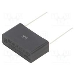 1 pcs x PANASONIC - ECQUAAF474K - Capacitor: polypropylene, ECQUA, 0.47uF, 26x15x8.5mm, THT, ±10%