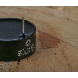 5 pcs - RS PRO 95dB Through Hole Continuous Internal Piezo Buzzer, 23.5 (Dia.) x 9.5mm, 3V dc Min, 30V dc Max