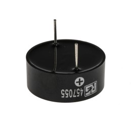 5 pcs - RS PRO 95dB Through Hole Continuous Internal Piezo Buzzer, 23.5 (Dia.) x 9.5mm, 3V dc Min, 30V dc Max