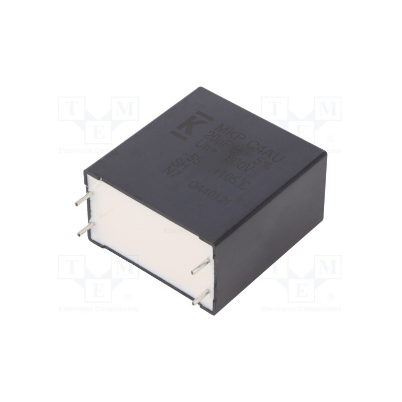 1 pcs x KEMET - C4AUIBW5200M3HJ - Capacitor: polypropylene, DC-Link, 20uF, ESR: 4.2mΩ, THT, ±5%, 19.1A