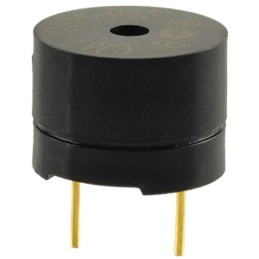 5 pcs - CUI Devices 91dB Through Hole External Magnetic Buzzer, 3.5V dc Min, 5V dc Max