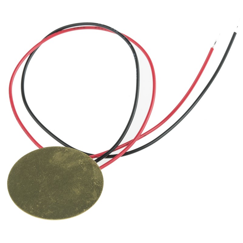 5 pcs - RS PRO SMD Diaphragm External Piezo Buzzer, 27 (Dia.) x 0.52mm, 30V ac Max