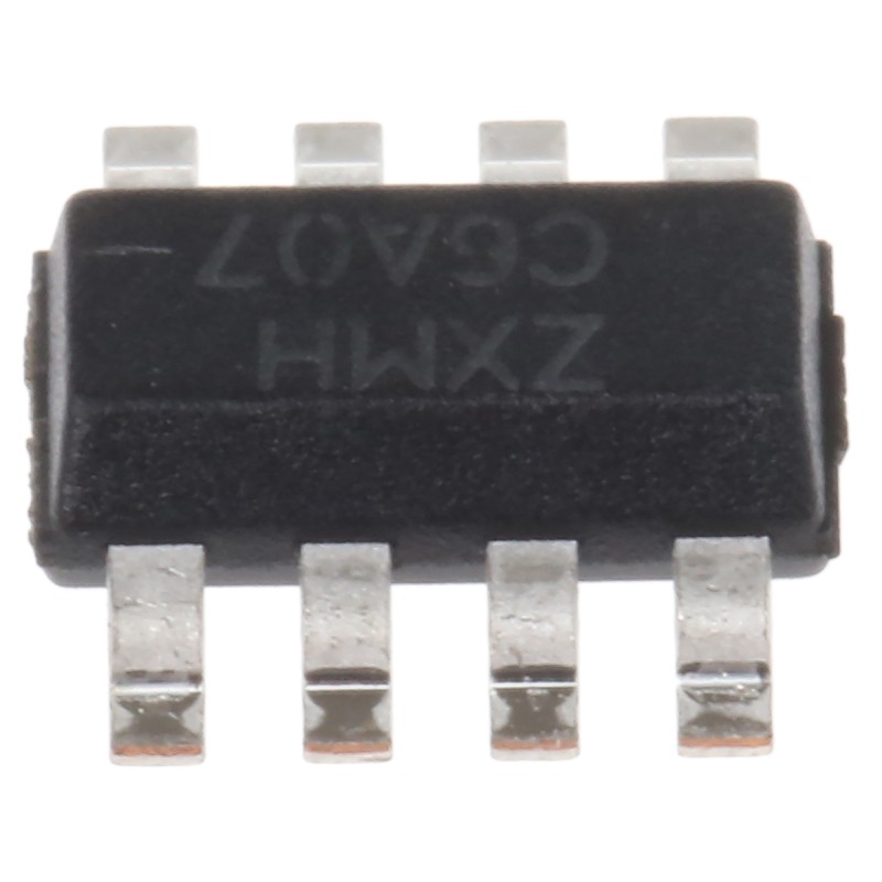 2 pcs - Quad N/P-Channel-Channel MOSFET, 1.8 A, 1.5 A, 60 V, 8-Pin SM Diodes Inc ZXMHC6A07T8TA