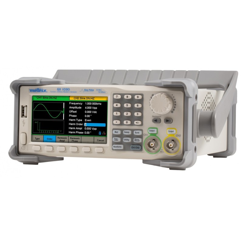 1 pcs - Chauvin Arnoux GX1030 Function Generator, 0.001MHz Min, 30MHz Max
