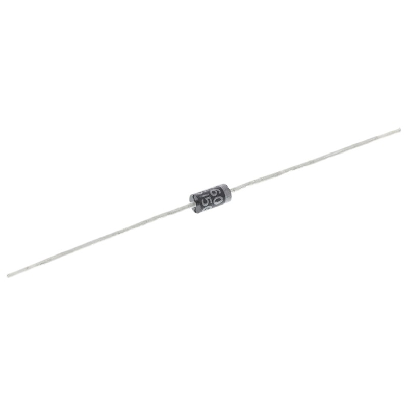 50 pcs - Vishay 60V 1A, Schottky Diode, 2-Pin DO-204AL SB160-E3/54