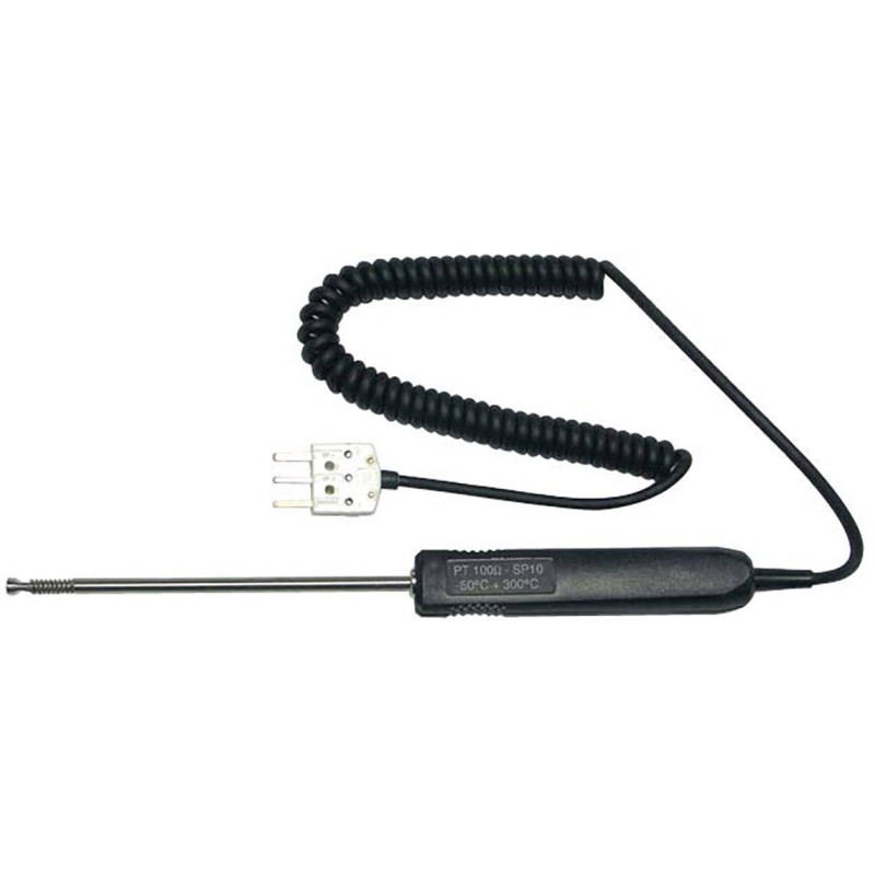 1 pcs - Chauvin Arnoux Flat Head Surface Temperature Probe, 130mm Length, 5mm Diameter, 200 °C Max