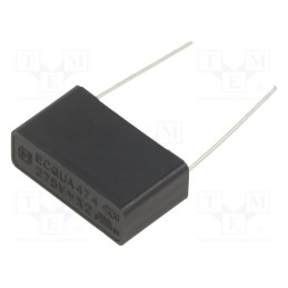 1 pcs x PANASONIC - ECQUAAF474T1 - Capacitor: polypropylene, ECQUA, 0.47uF, 26x15x8.5mm, THT, ±10%