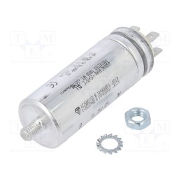 1 pcs x KEMET - C878BF34800AA0J - Capacitor: motors, run, 8uF, 470V, Ø30x78mm, -25÷85°C, ±5%, 10000h