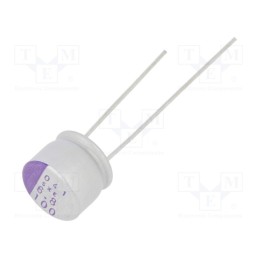 1 pcs x PANASONIC - 100SXE6R8M - Capacitor: polymer, 6.8uF, 100VDC, SXE, THT, ±20%, -55÷125°C, 1000h