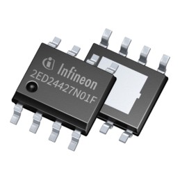 2 pcs - Infineon 2ED24427N01FXUMA1, 2.5 A, 10 - 20V, DSO-8