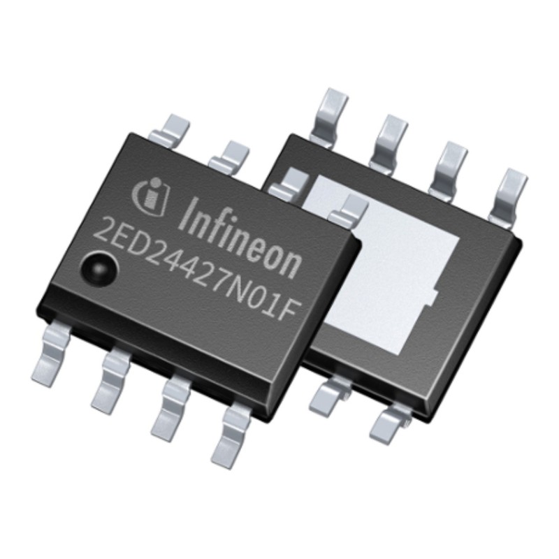 2 pcs - Infineon 2ED24427N01FXUMA1, 2.5 A, 10 - 20V, DSO-8