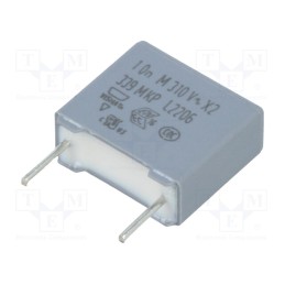 2 pcs x VISHAY - BFC233920103 - Capacitor: polypropylene, 10nF, THT, ±20%, 7.5mm, 630VDC, 310VAC
