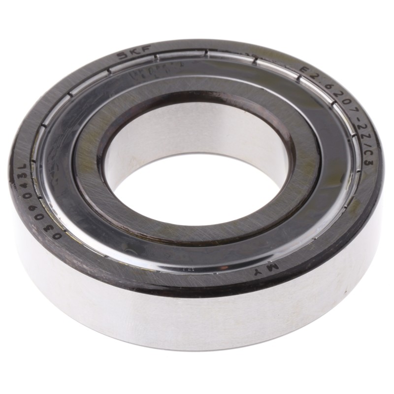 1 pcs - SKF E2.6207-2Z/C3 Single Row Deep Groove Ball Bearing- Both Sides Shielded 35mm I.D, 72mm O.D
