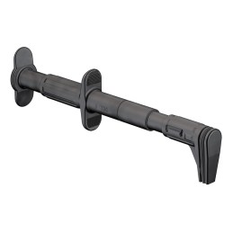 1 pcs - Staubli Black Grabber Clip with Right Angle Jaws, 5A, 4mm Socket